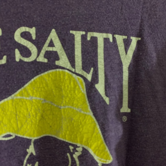 purple salty dog cafe t shirt - Picture 3 of 3